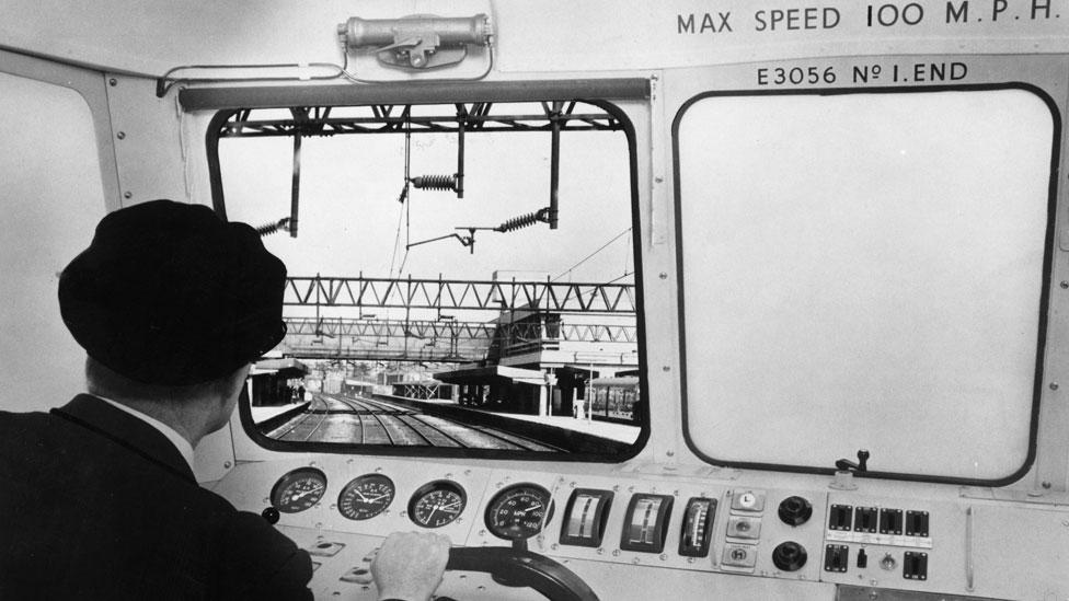 Using virtual reality for training isn’t new, as this trainee train driver watching an artificial journey on a TV screen shows. (Keystone/Getty Images) Using virtual reality for training isn’t new, as this trainee train driver watching an artificial journey on a TV screen shows. (Keystone/Getty Images)