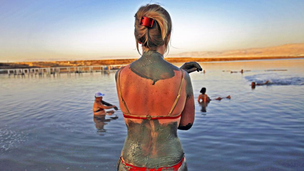 Visit the Dead Sea, 45 minutes away. The mud is said to have healing qualities. (David Silverman/Getty) Visit the Dead Sea, 45 minutes away. The mud is said to have healing qualities. (David Silverman/Getty)