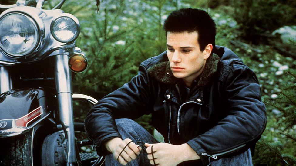 Twin Peaks is filled with all-American archetypes, such as the biker (AF archive / Alamy) Twin Peaks is filled with all-American archetypes, such as the biker (AF archive / Alamy)
