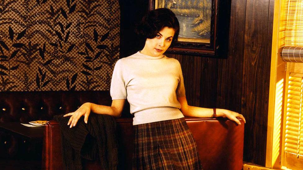Audrey Horne reached cult status with her slow dancing and way with a cherry stalk (ABC) Audrey Horne reached cult status with her slow dancing and way with a cherry stalk (ABC)