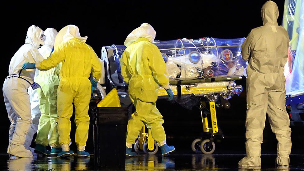 Could we diagnose Ebola differently? (AP Photo/Spanish Defense Ministry) Could we diagnose Ebola differently? (AP Photo/Spanish Defense Ministry)
