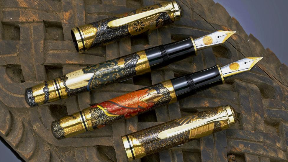 Japan’s oldest novel, The Tale of Genji, was the inspiration for this Pelikan Genji. (Bonhams) Japan’s oldest novel, The Tale of Genji, was the inspiration for this Pelikan Genji. (Bonhams)