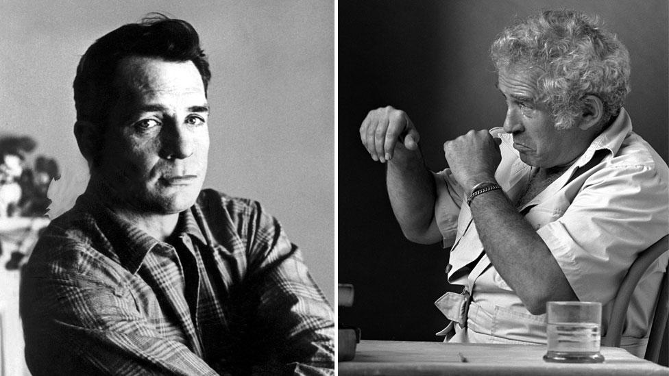 Mailer said Kerouac was "as pretentious as a rich whore, sentimental as a lollypop" (Credit: Rex/Robert Belott Alamy) Mailer said Kerouac was "as pretentious as a rich whore, sentimental as a lollypop" (Credit: Rex/Robert Belott Alamy)