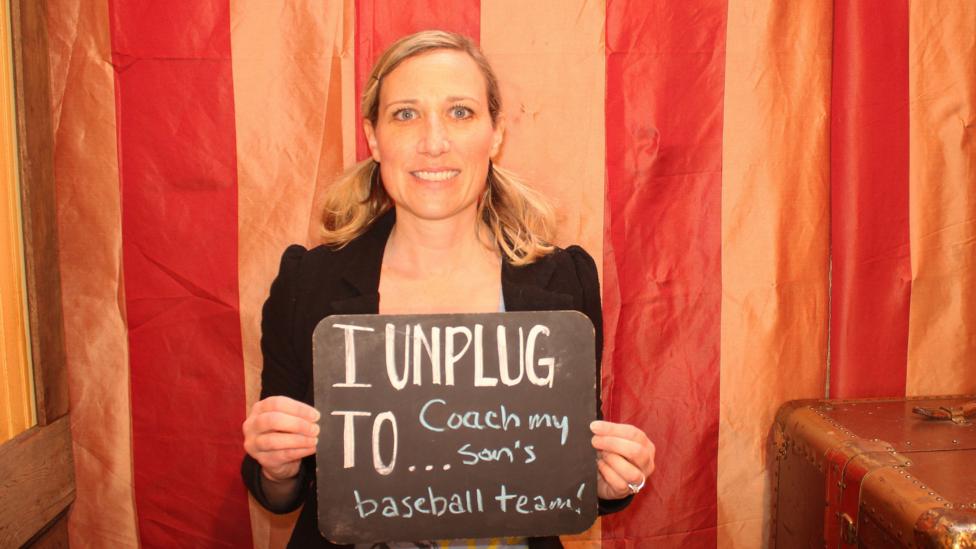 This is why Tanya Schevitz unplugs. (Credit: Photo Strip San Francisco) This is why Tanya Schevitz unplugs. (Credit: Photo Strip San Francisco)