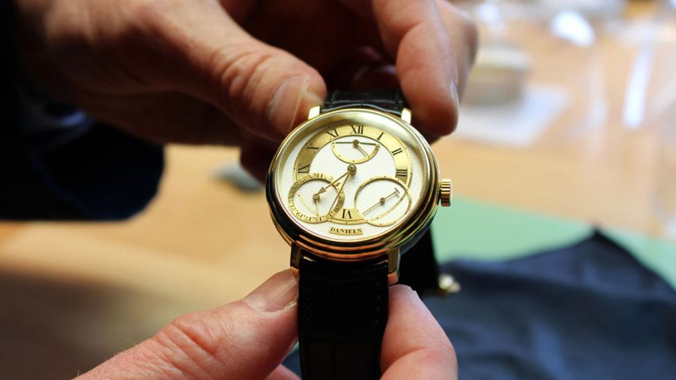 The watches are designed to last decades, if not hundreds of years (Credit: Chris Baraniuk) The watches are designed to last decades, if not hundreds of years (Credit: Chris Baraniuk)