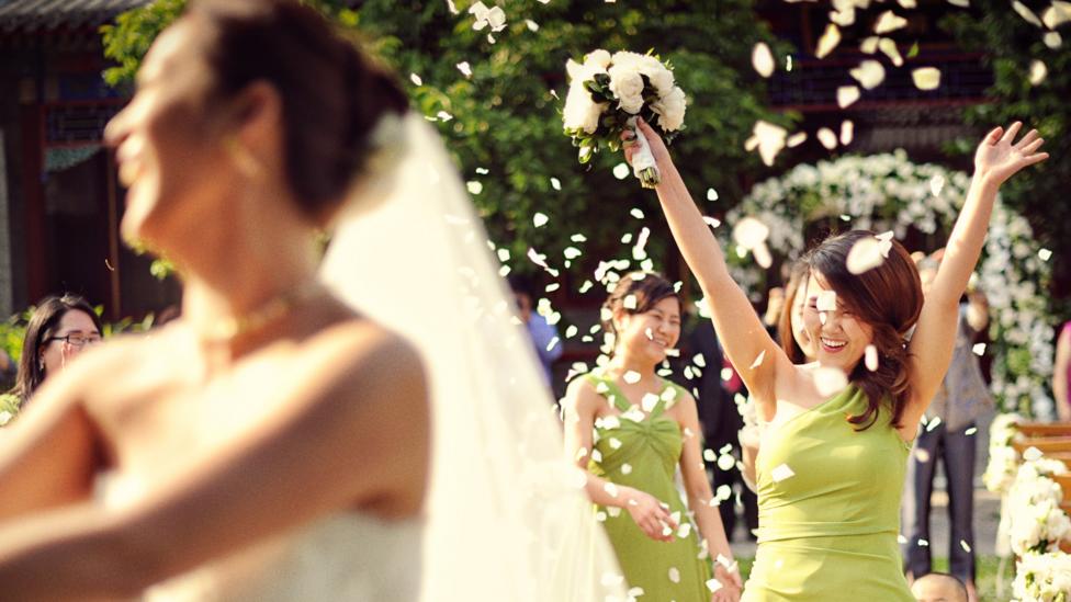 China has put its own mark on some Western wedding traditions. (Credit: Weddings by Ling) China has put its own mark on some Western wedding traditions. (Credit: Weddings by Ling)