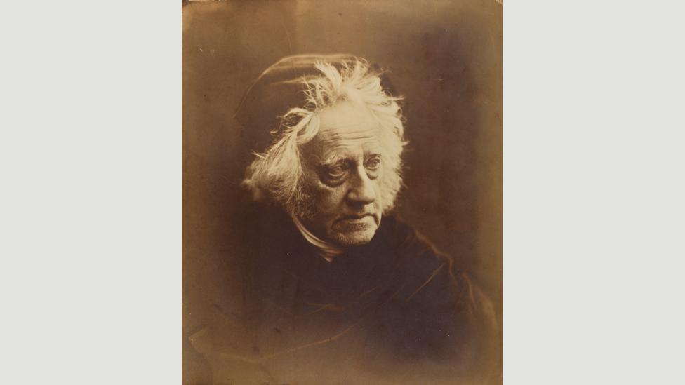 Cameron’s portrait of Sir John Herschel shows him looking weary and dishevelled (Credit: National Media Museum, Bradford) Cameron’s portrait of Sir John Herschel shows him looking weary and dishevelled (Credit: National Media Museum, Bradford)
