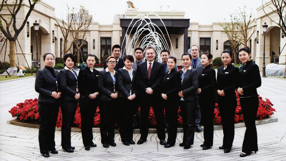 The stereotype of butlers as being mainly older men no longer holds true (Credit: British Butler Academy) The stereotype of butlers as being mainly older men no longer holds true (Credit: British Butler Academy)