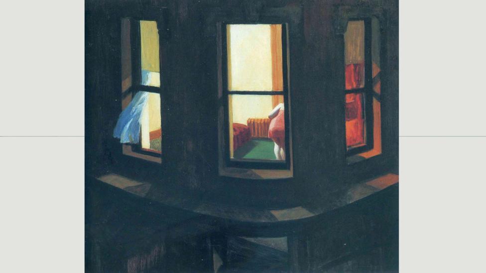 In Night Windows, “privacy has been breached” says Laing, “but it doesn’t make the woman any less alone” (Credit: Night Windows (1928) / Edward Hopper) In Night Windows, “privacy has been breached” says Laing, “but it doesn’t make the woman any less alone” (Credit: Night Windows (1928) / Edward Hopper)