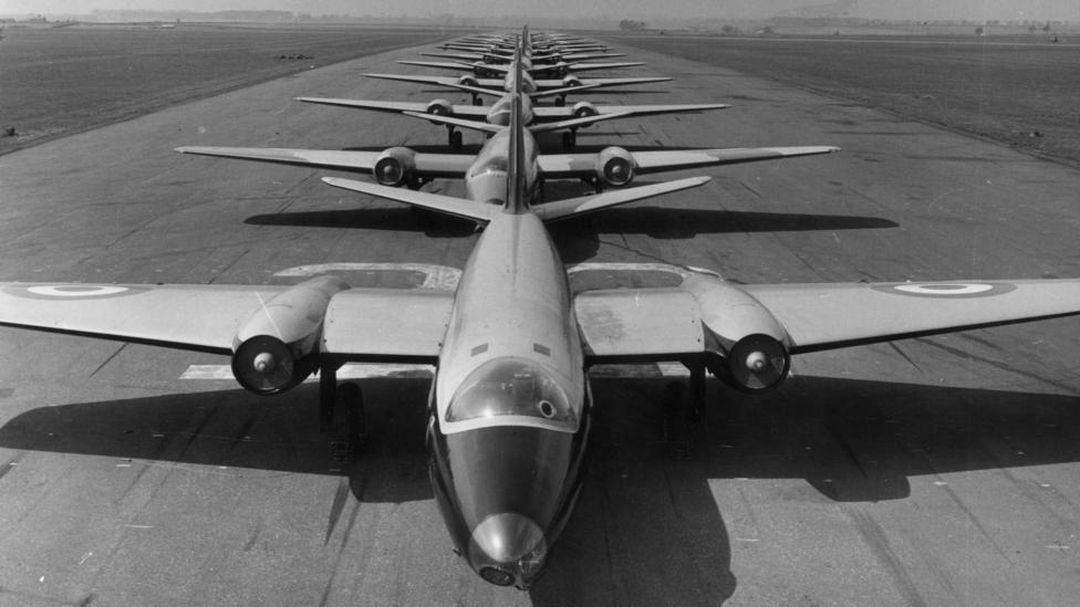 Canberras were designed as bomber aircraft, but the design proved useful for other roles (Credit: Getty Images) Canberras were designed as bomber aircraft, but the design proved useful for other roles (Credit: Getty Images)