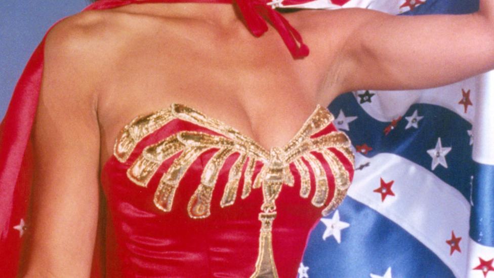 William Moulton Marston created Wonder Woman to be a feminist symbol in 1941 – she was portrayed on US TV by Lynda Carter in the 1970s (Credit: Rex Features) William Moulton Marston created Wonder Woman to be a feminist symbol in 1941 – she was portrayed on US TV by Lynda Carter in the 1970s (Credit: Rex Features)