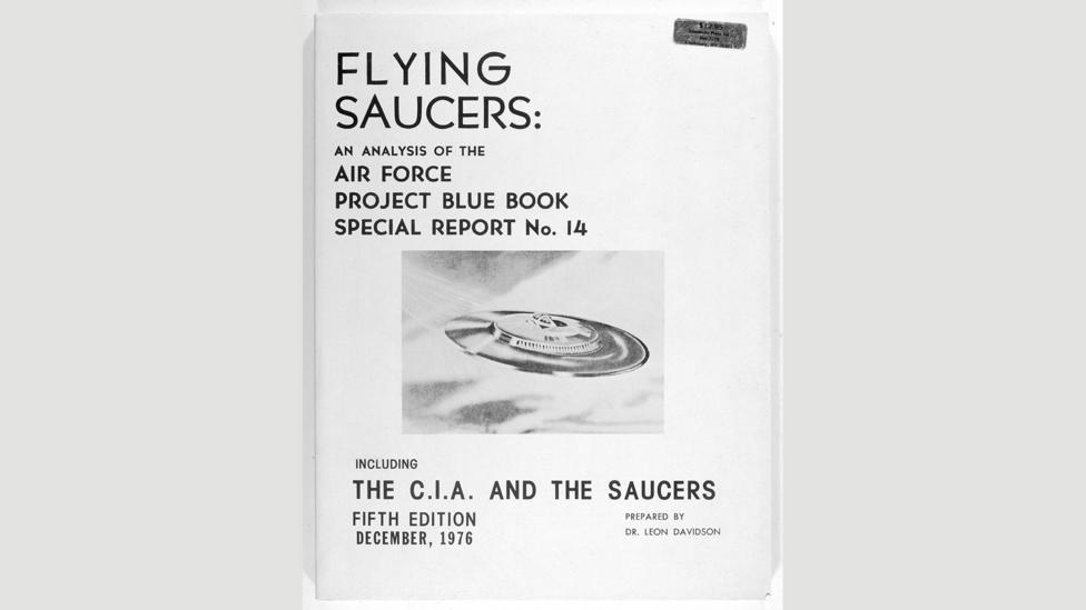 The Air Force’s Project Blue Book Special Report No. 14 remains the primary source of the Air Force’s findings related to UFOs in the US (Credit: Mary Evans Picture Library/Alamy) The Air Force’s Project Blue Book Special Report No. 14 remains the primary source of the Air Force’s findings related to UFOs in the US (Credit: Mary Evans Picture Library/Alamy)