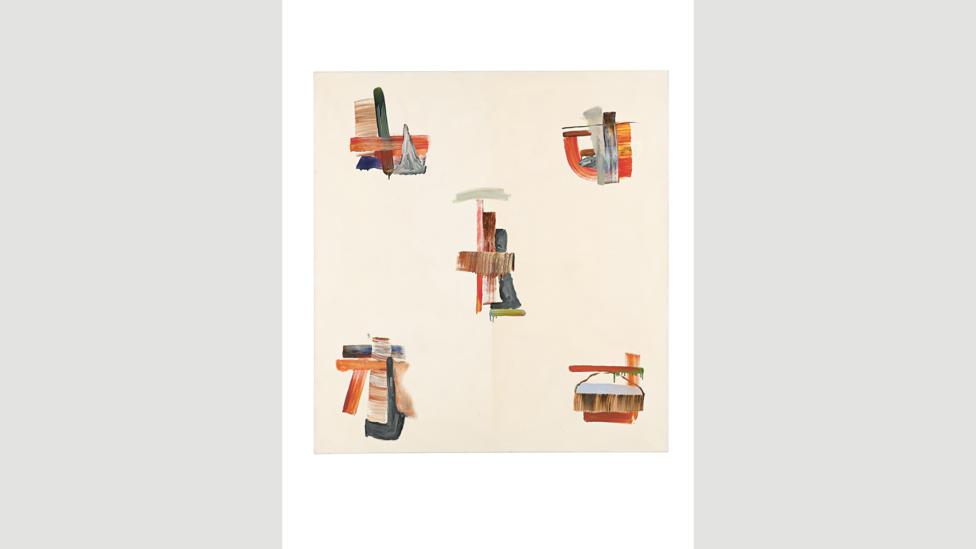 Fiona Rae, Untitled, 1988, currently in the UK’s Murderme Collection (Credit: Fiona Rae/DACS 2016) Fiona Rae, Untitled, 1988, currently in the UK’s Murderme Collection (Credit: Fiona Rae/DACS 2016)