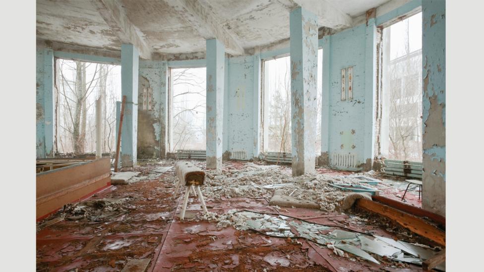 The ruins of Pripyat The ruins of Pripyat
