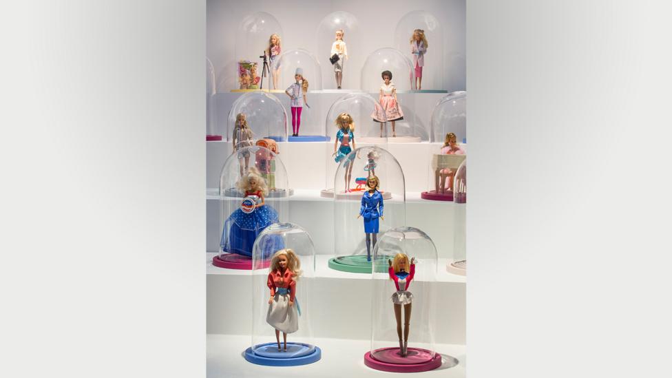 The exhibition at Les Arts Décoratifs features 7,000 Barbie wardrobe designs (Credit: Les Arts Décoratifs) The exhibition at Les Arts Décoratifs features 7,000 Barbie wardrobe designs (Credit: Les Arts Décoratifs)