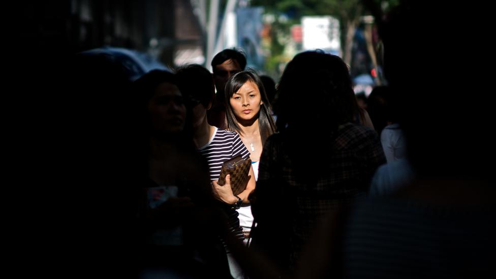 “I guess you can say I wanted to capture the unnoticed face in the middle of the crowd,” Santos says (Credit: Danny Santos) “I guess you can say I wanted to capture the unnoticed face in the middle of the crowd,” Santos says (Credit: Danny Santos)