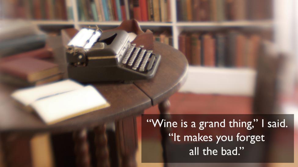 On wine, from A Farewell to Arms On wine, from A Farewell to Arms