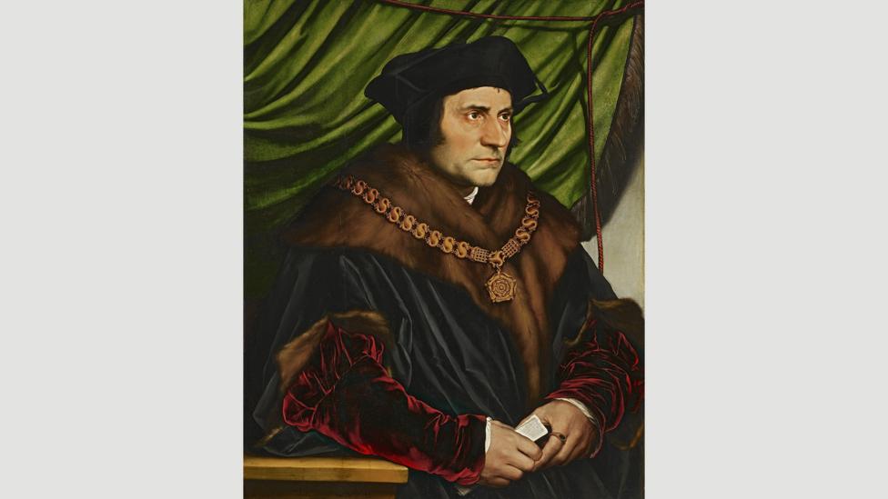 The word ‘utopia’ was coined by Sir Thomas More, depicted here by Hans Holbein the Younger, in his 1517 book The word ‘utopia’ was coined by Sir Thomas More, depicted here by Hans Holbein the Younger, in his 1517 book
