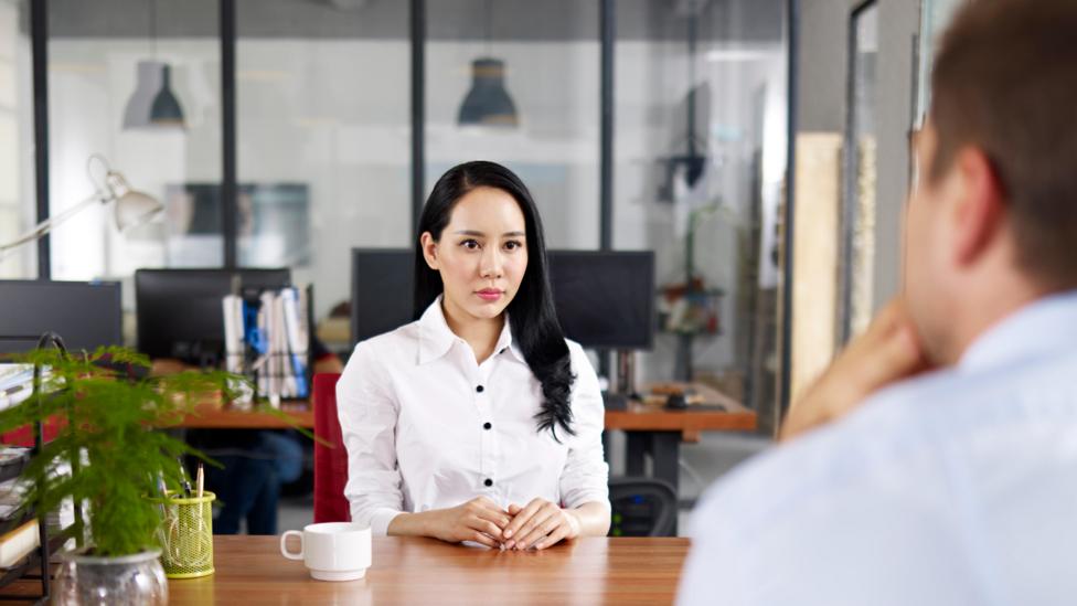 Interviewers look for sincerity and knowledge through appropriate eye contact (Credit: Alamy) Interviewers look for sincerity and knowledge through appropriate eye contact (Credit: Alamy)