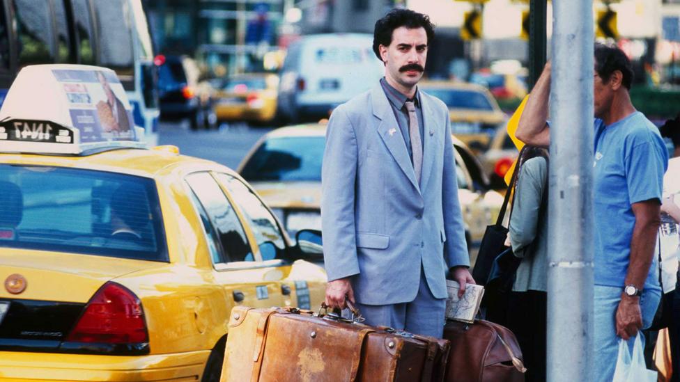 Borat’s tour recalls how French writer Alexis de Tocqueville spent nine months touring the US in 1831 and published his findings in the book Democracy in America (Credit: Alamy) Borat’s tour recalls how French writer Alexis de Tocqueville spent nine months touring the US in 1831 and published his findings in the book Democracy in America (Credit: Alamy)