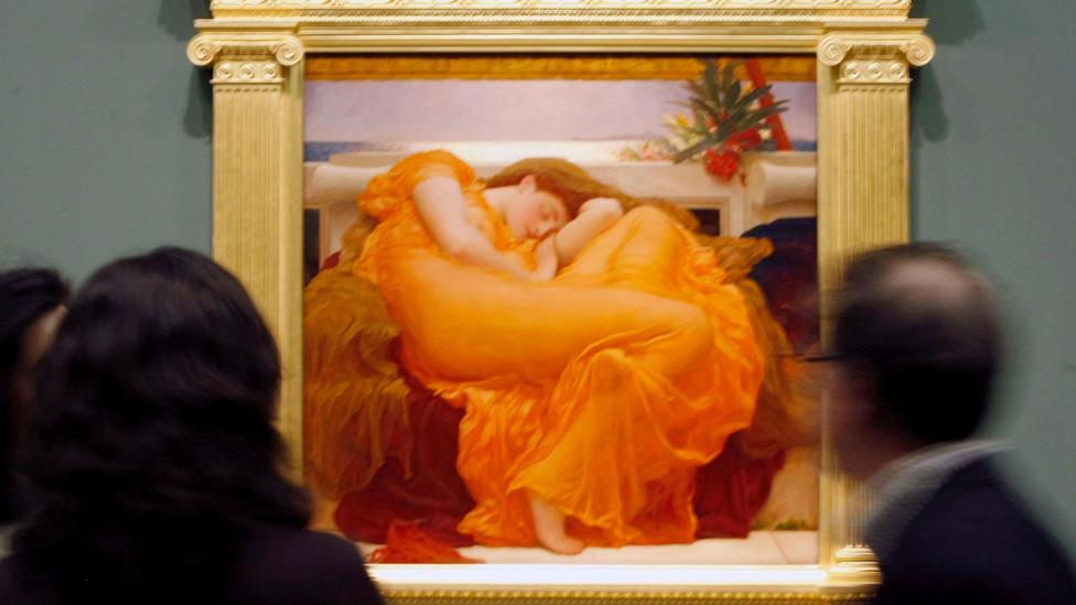 Flaming June belongs to a select group of pictures that are recognised and adored by the public at large (Credit: Alamy) Flaming June belongs to a select group of pictures that are recognised and adored by the public at large (Credit: Alamy)