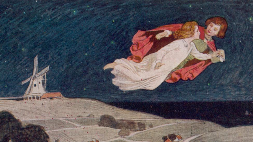 The journey to Neverland may reflect hypnagogia, the twilight zone between waking consciousness and sleep (Credit: Alamy) The journey to Neverland may reflect hypnagogia, the twilight zone between waking consciousness and sleep (Credit: Alamy)