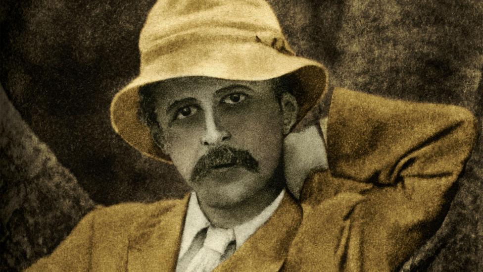 JM Barrie, pictured here, would have been well-acquainted with scientific debates about the evolution of the mind (Credit: Alamy) JM Barrie, pictured here, would have been well-acquainted with scientific debates about the evolution of the mind (Credit: Alamy)