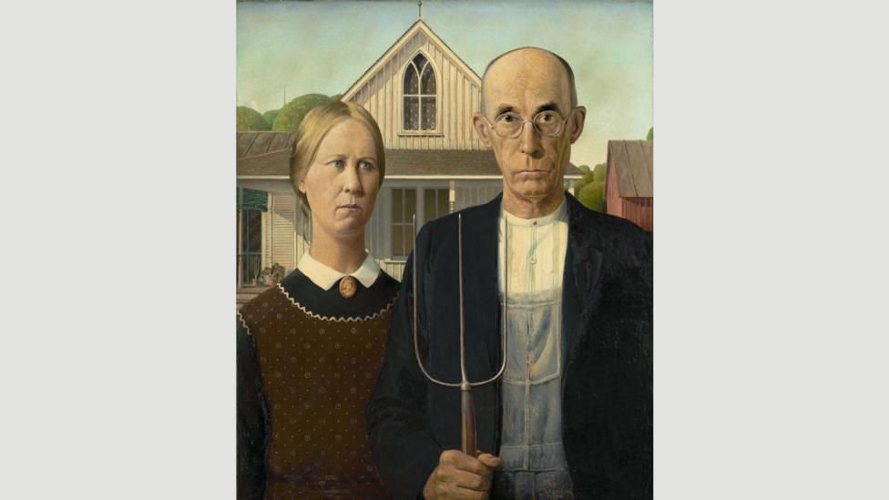 American Gothic will be on show at the Royal Academy in London in February – the first time the painting has travelled outside of North America (Credit: Alamy) American Gothic will be on show at the Royal Academy in London in February – the first time the painting has travelled outside of North America (Credit: Alamy)