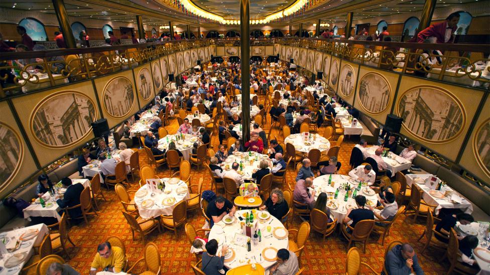 The freestyle dining seen on today’s cruise ships dates back to 1905 (Credit: Alamy) The freestyle dining seen on today’s cruise ships dates back to 1905 (Credit: Alamy)