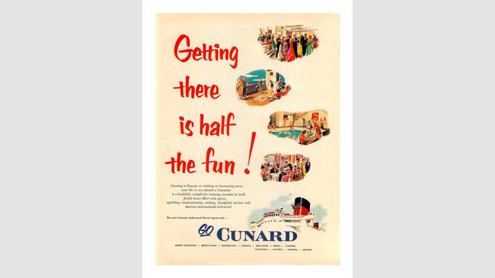 Despite Cunard’s best efforts, by the late 1950s more people were flying than taking ships to their destinations (Credit: Alamy) Despite Cunard’s best efforts, by the late 1950s more people were flying than taking ships to their destinations (Credit: Alamy)