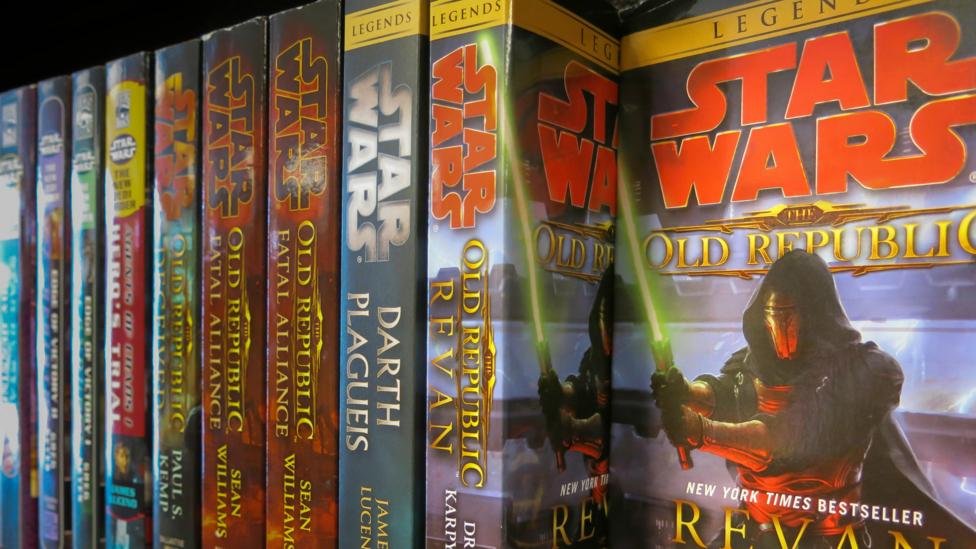 Hundreds of tie-in novels have been authorised by Lucasfilm – some of these explore the history of the galaxy thousands of years before the films (Credit: Alamy) Hundreds of tie-in novels have been authorised by Lucasfilm – some of these explore the history of the galaxy thousands of years before the films (Credit: Alamy)