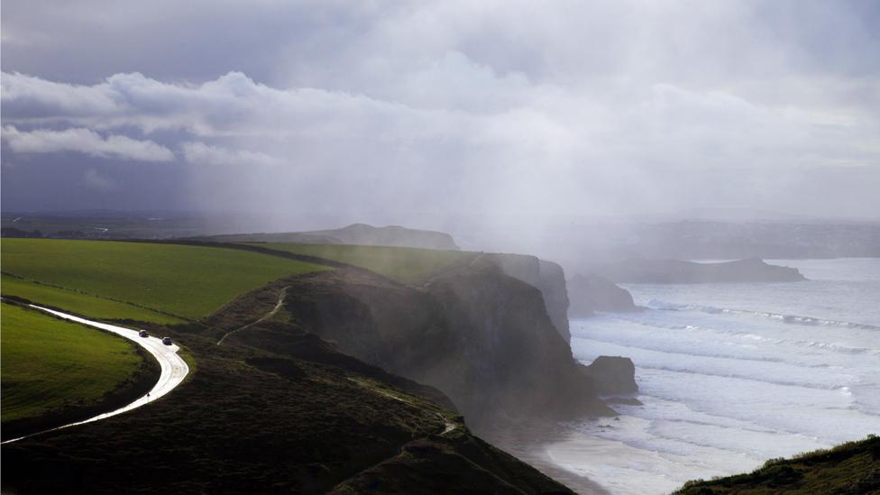 British English is particularly rich with words for bad weather, rather than sunshine (Credit: Alamy) British English is particularly rich with words for bad weather, rather than sunshine (Credit: Alamy)