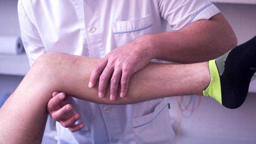 Bioglass could be a solution to repairing cartilage in damaged knee joints (Credit: Alamy) Bioglass could be a solution to repairing cartilage in damaged knee joints (Credit: Alamy)