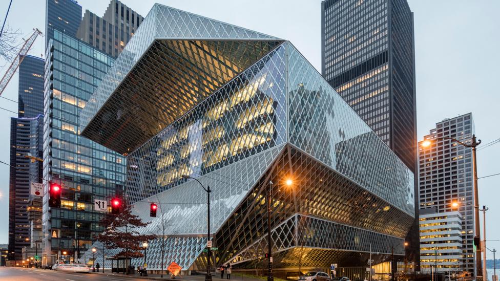 Seattle Central Library, US Seattle Central Library, US