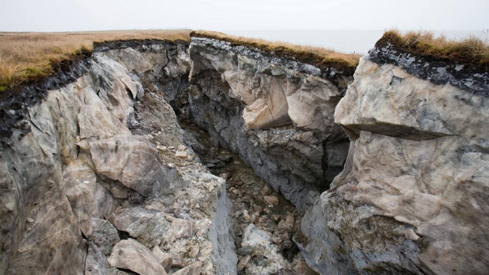 Permafrost is any earth material that remains at or below 0C for at least two consecutive years (Credit: Alamy) Permafrost is any earth material that remains at or below 0C for at least two consecutive years (Credit: Alamy)