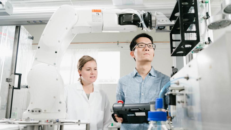 AI also allows these companies to automate many of their processes (Credit: Hampton Creek) AI also allows these companies to automate many of their processes (Credit: Hampton Creek)
