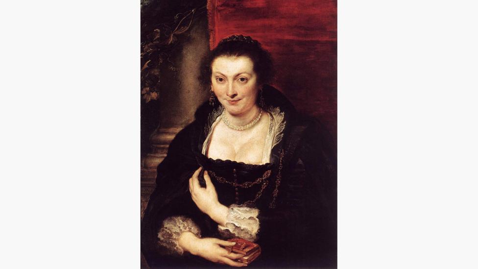 A portrait of Isabella Brandt (1610) by Rubens shows the versatility of paint made from cochineal (Credit: Alamy) A portrait of Isabella Brandt (1610) by Rubens shows the versatility of paint made from cochineal (Credit: Alamy)