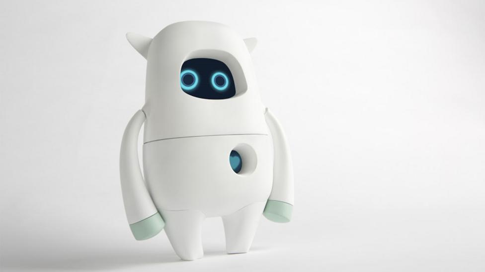 With its teddy bear shape and wide eyes, Musio's creators ensured the robot's aesthetics would be pleasing, and not intimating, to consumers (Credit: AKA) With its teddy bear shape and wide eyes, Musio's creators ensured the robot's aesthetics would be pleasing, and not intimating, to consumers (Credit: AKA)
