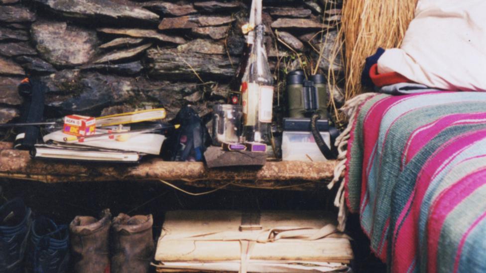 The designer's hut in the Bolivian Andes The designer's hut in the Bolivian Andes