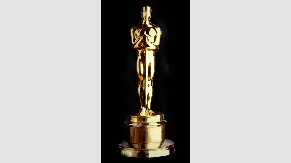 'I've never seen anyone who is too cool not to ask to hold one,' says Alexandra Mankiewicz, whose father, Joseph, won four Oscars - they're in her art studio (Credit: Alamy/AMPAS) 'I've never seen anyone who is too cool not to ask to hold one,' says Alexandra Mankiewicz, whose father, Joseph, won four Oscars - they're in her art studio (Credit: Alamy/AMPAS)