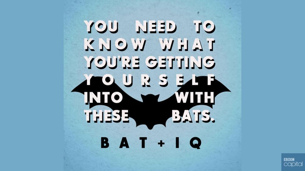 “You need to know what you’re getting yourself into with these bats.” “You need to know what you’re getting yourself into with these bats.”