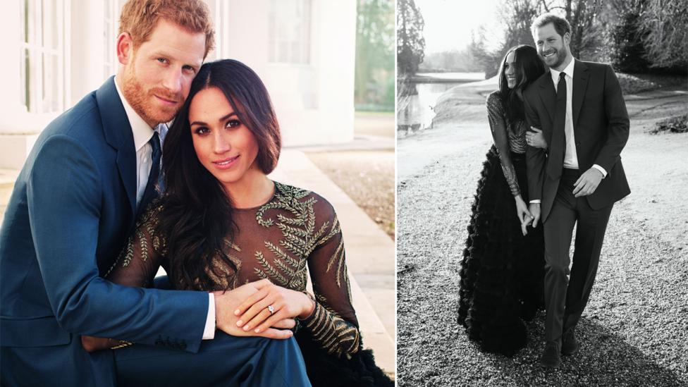 For the official engagement portraits Meghan Markle wore a gown by design duo Ralph & Russo – said to be a likely choice of designer for the big day (Credit: Getty Images) For the official engagement portraits Meghan Markle wore a gown by design duo Ralph & Russo – said to be a likely choice of designer for the big day (Credit: Getty Images)