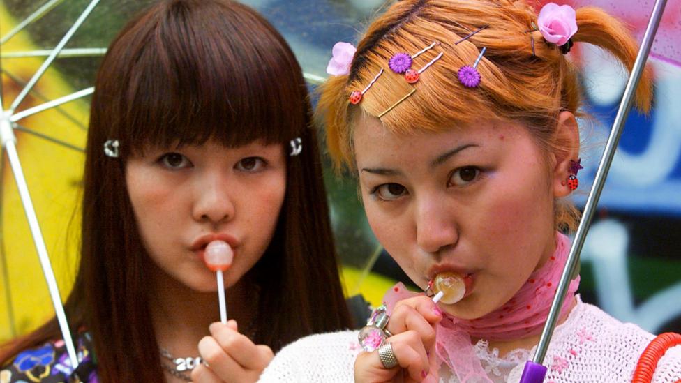 Sex and the City arrived right at the moment that bolder feminine attitudes were emerging in Japan, as epitomised by the Harajuku style (Credit: Getty Images) Sex and the City arrived right at the moment that bolder feminine attitudes were emerging in Japan, as epitomised by the Harajuku style (Credit: Getty Images)