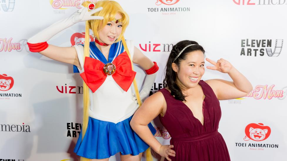 Stephanie Sheh voices Sailor Moon in the most recent English versions. Japan's anime industry is booming and provides Western actors with dubbing jobs (Credit: Getty Images) Stephanie Sheh voices Sailor Moon in the most recent English versions. Japan's anime industry is booming and provides Western actors with dubbing jobs (Credit: Getty Images)