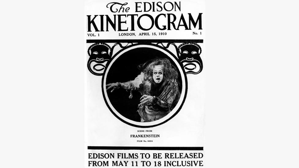 Thomas Edison’s 1910 short film was the first time the story of Frankenstein appeared on screen (Credit: Alamy) Thomas Edison’s 1910 short film was the first time the story of Frankenstein appeared on screen (Credit: Alamy)