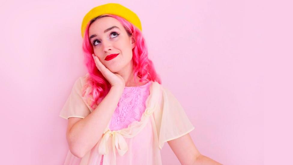 For Ellie Medhurst, dressing flamboyantly is integral to her identity, and she wears only pink For Ellie Medhurst, dressing flamboyantly is integral to her identity, and she wears only pink