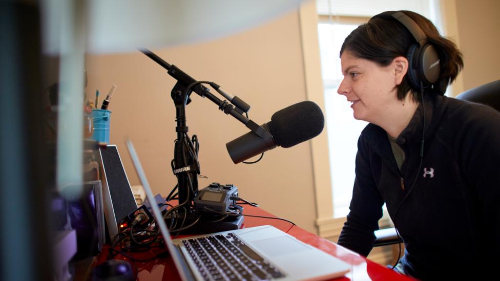 From her home in Minnesota 28-year-old Gwen Merz hosts a FIRE movement podcast, Firedrill, on living frugally in pursuit of early retirement (Credit: Anna Rajdl) From her home in Minnesota 28-year-old Gwen Merz hosts a FIRE movement podcast, Firedrill, on living frugally in pursuit of early retirement (Credit: Anna Rajdl)