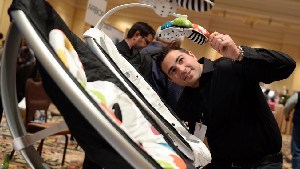 In 2016, the Consumer Electronics Show launched a dedicated offshoot: the BabyTech Summit (Credit: Alamy) In 2016, the Consumer Electronics Show launched a dedicated offshoot: the BabyTech Summit (Credit: Alamy)