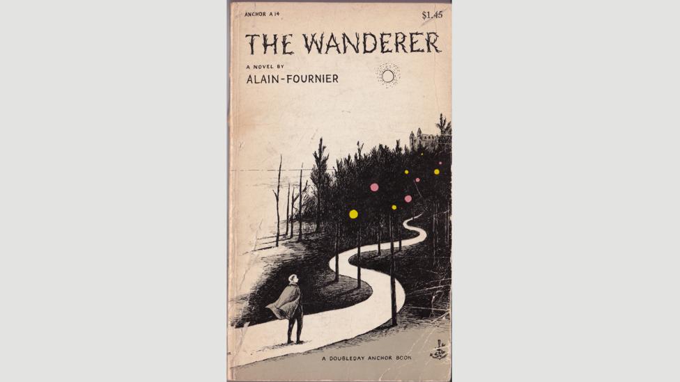 The Wanderer by Alain-Fournier, cover design and illustration by Edward Gorey (Credit: Doubleday Anchor Books, 1953) The Wanderer by Alain-Fournier, cover design and illustration by Edward Gorey (Credit: Doubleday Anchor Books, 1953)