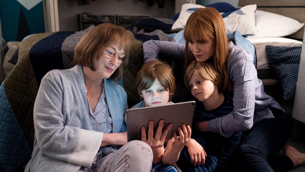 Meryl Streep joins Big Little Lies as mother-in-law to Nicole Kidman's character Celeste (Credit: HBO/Sky Atlantic) Meryl Streep joins Big Little Lies as mother-in-law to Nicole Kidman's character Celeste (Credit: HBO/Sky Atlantic)